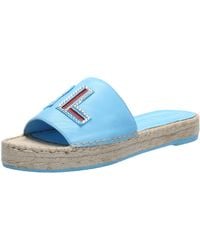 Karl Lagerfeld - Paris Caine Espadrille Sandal Slide - Lyst