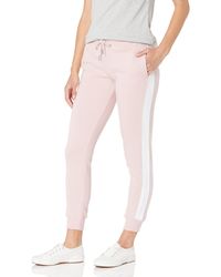 Starter Jogger Sweatpants With Logo Stripe - Pink