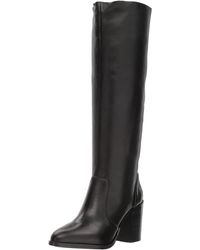 steve madden leather knee high boots