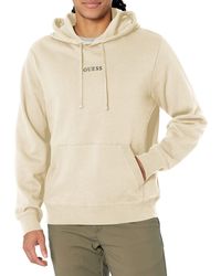 Guess - Eco Roy Embroidered Logo Hoodie - Lyst
