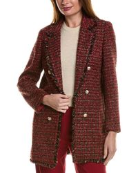 Anne Klein - Double Breasted Jacket - Lyst