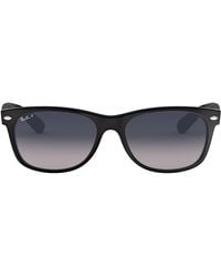 Ray-Ban - Rb4105 Folding Wayfarer Square Sunglasses - Lyst