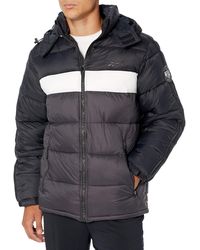 mens reebok puffer jacket