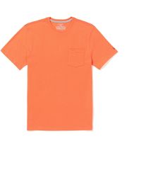 Volcom - Solid Modern Fit Pocket Short Sleeve Tee - Lyst