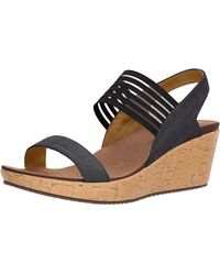 skechers heeled sandals