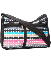 LeSportsac - Deluxe Zipper Shoulder Bag,go Go Go,one Size - Lyst