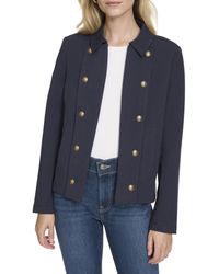 Nautica - Open Front Knit Captains Jacket Jacket - Lyst
