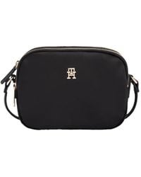 Tommy Hilfiger - Poppy Bag With Zipper And Adjustable Crossbody Strap - Lyst