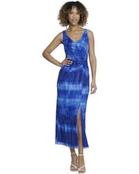 Maggy London - S V-neck Bodycon Cocktail For With Twist And Slit | Wedding Guest Dresses - Lyst
