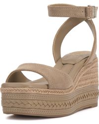 Vince Camuto - Lilla Wedge Sandal - Lyst