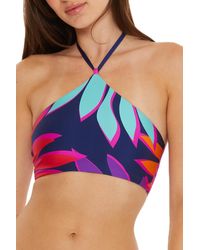 Trina Turk - Standard Wailea High Neck Bikini Top - Lyst