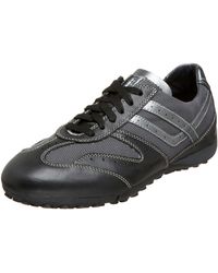 Geox - Uomo Bis Fashion Sneaker,black Oxford,43 Eu - Lyst