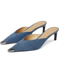 Michael Kors - Kasia Mule Pump High Heels, Leather/Rubber - Lyst