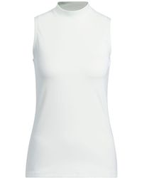 adidas - Standard Ultimate365 Sleeveless Mock Neck Polo Shirt - Lyst