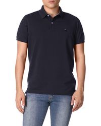 Tommy Hilfiger - Short Sleeve Stretch Pique Polo Shirt In Slim Fit - Lyst
