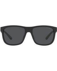 Emporio Armani - Ea4182u Universal Fit Square Sunglasses - Lyst