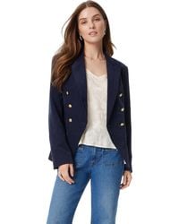 Sam Edelman - S Imogen Double Breasted Blazer Standard Navy - Lyst