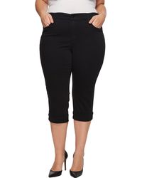 NYDJ - Plus-size Plus Size Ponte Marilyn Straight Leg Pant Pants - Lyst