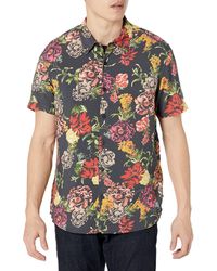 Guess - Short Sleeve Eco Rayon Shirt - Lyst