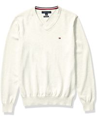 tommy hilfiger sweater white