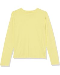 Velvet By Graham & Spencer - Velvet By Jenny Graham Vicente Organic Jersey Long Sleeve Shirt - Lyst