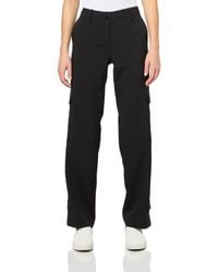 Karl Lagerfeld - Paris Logo Embroidery Detail On Pocket Cargo Pant - Lyst