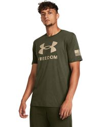 Under Armour - Freedom Graphic Short Sleeve T-shirt, - Lyst