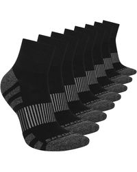 Skechers - 8-pack Work Collection High Quarter Crew Socks - Lyst