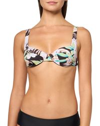 Billabong - Standard Shadow Tropic Kate Underwire Bikini Top - Lyst