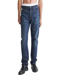 Calvin Klein - Straight Fit Jeans - Lyst