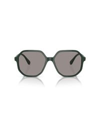 Swarovski - Sk6003 Polarized Octagonal Sunglasses - Lyst
