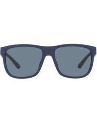 Emporio Armani - Ea4182u Universal Fit Square Sunglasses - Lyst