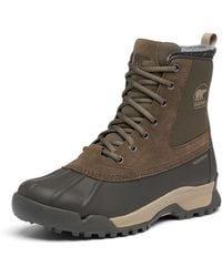 Sorel - Men's Buxton Lite Waterproof Boot - Major, Jet - 12 - Lyst