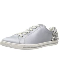 badgley mischka shirley crystal embellished sneaker