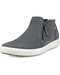 Ecco - Soft 7 Side Zip Ie Shoes - Lyst