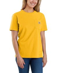 Carhartt - Loose Fit Heavyweight Short-sleeve Pocket T-shirt Closeout - Lyst