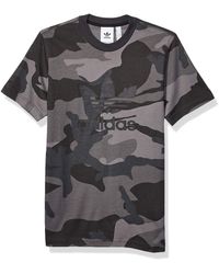 adidas camo dipped tee