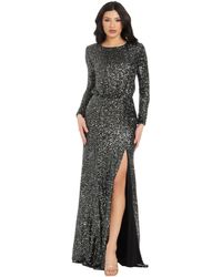 Dress the Population - Mischa Scattered Micro Sequin - Lyst