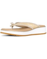 Donald J Pliner - Donald Pliner Klarice Raffia Wedge Sandal - Lyst