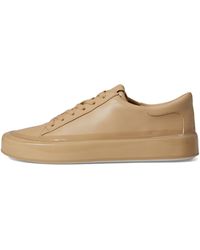 Vince - S Gabi Dipped Lace Up Sneaker Macadamia Beige 6.5 M - Lyst