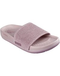 Skechers - On-the-go Arch Fit Hyper Slide W/heather Knit Sandal - Lyst
