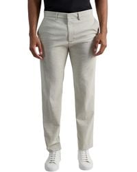 Kenneth Cole - Slim Fit Plaid Patterned Dress Pant - Lyst