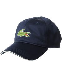 navy lacoste hat
