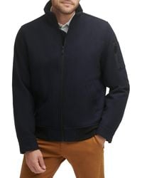 Dockers - Ron Wool Blend Bomber - Lyst