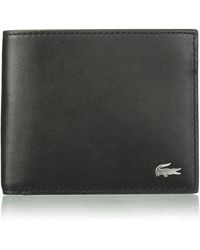 Lacoste - Fg Large Billfold & Coin - Lyst