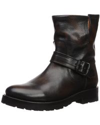 frye natalie short engineer lug boot