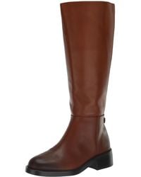 Sam Edelman - Mable Equestrian Boot Rich Cognac Athletic Calf 10.5 Medium - Lyst
