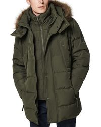 Andrew Marc - Mid Length Down Jacket - Lyst