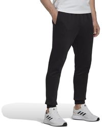 adidas - Tall Size Essentials Fleece Regular Tapered Pants - Lyst