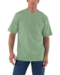 Carhartt - Loose Fit Heavyweight Short-sleeve Pocket T-shirt - Lyst